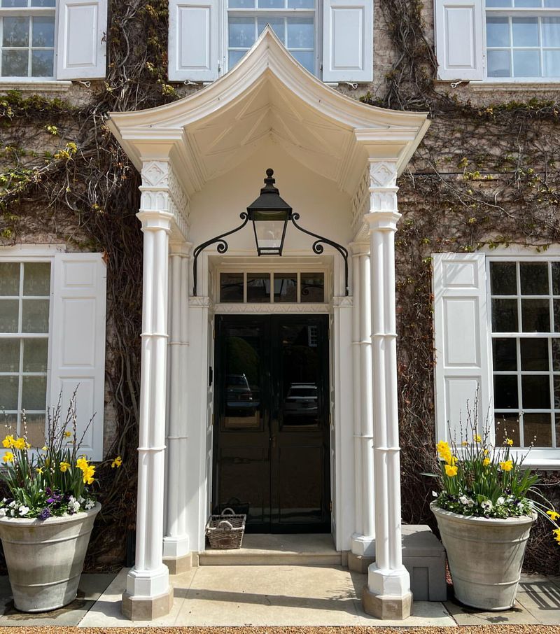 Pedimented Doorway