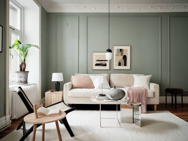 Pistachio Accent Wall