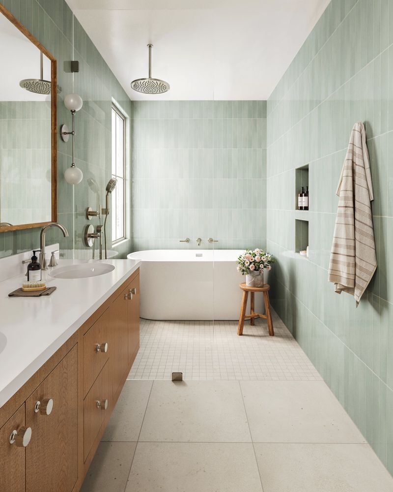 Pistachio Bathroom Tiles