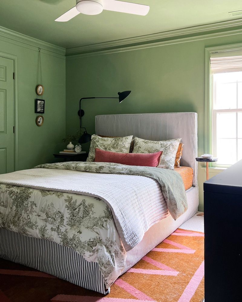 Pistachio Bedroom Accents