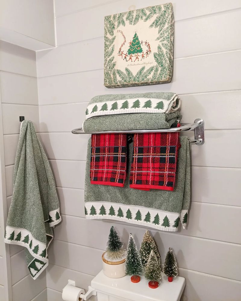 Plaid Towels