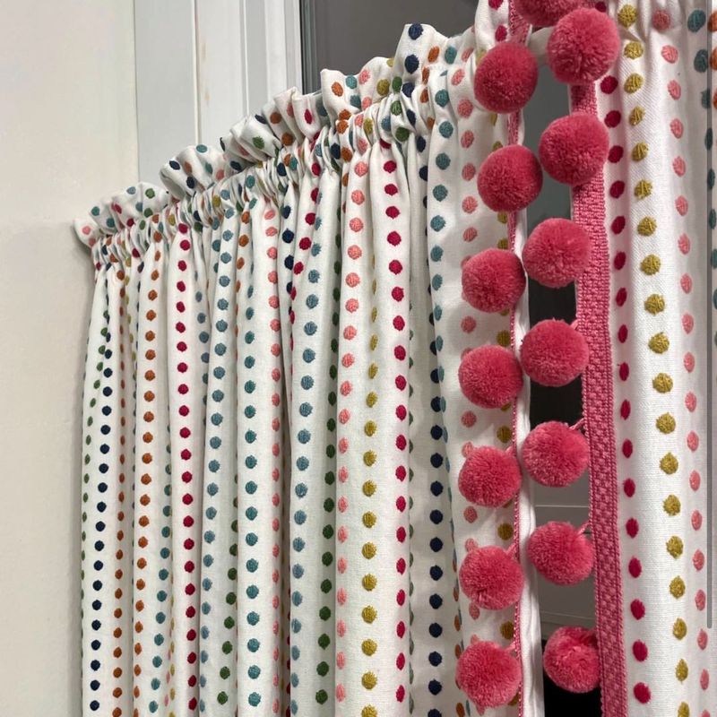 Playful Polka Dot Curtains