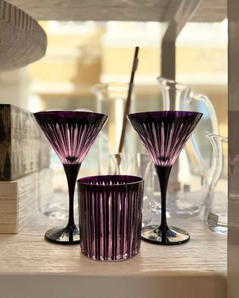 Purple Glassware