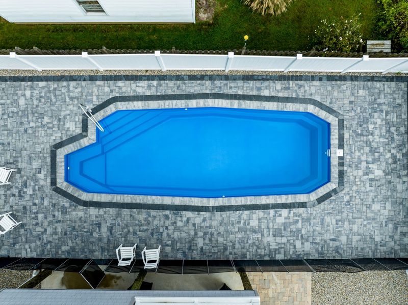 Quirky Asymmetrical Pool