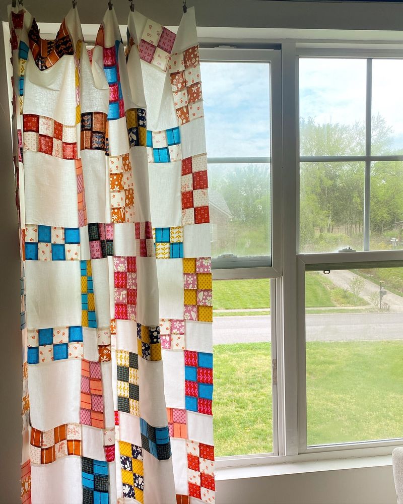 Quirky Patchwork Curtains