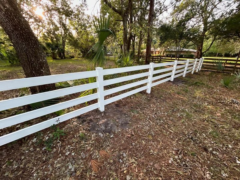 Ranch Rail Fence