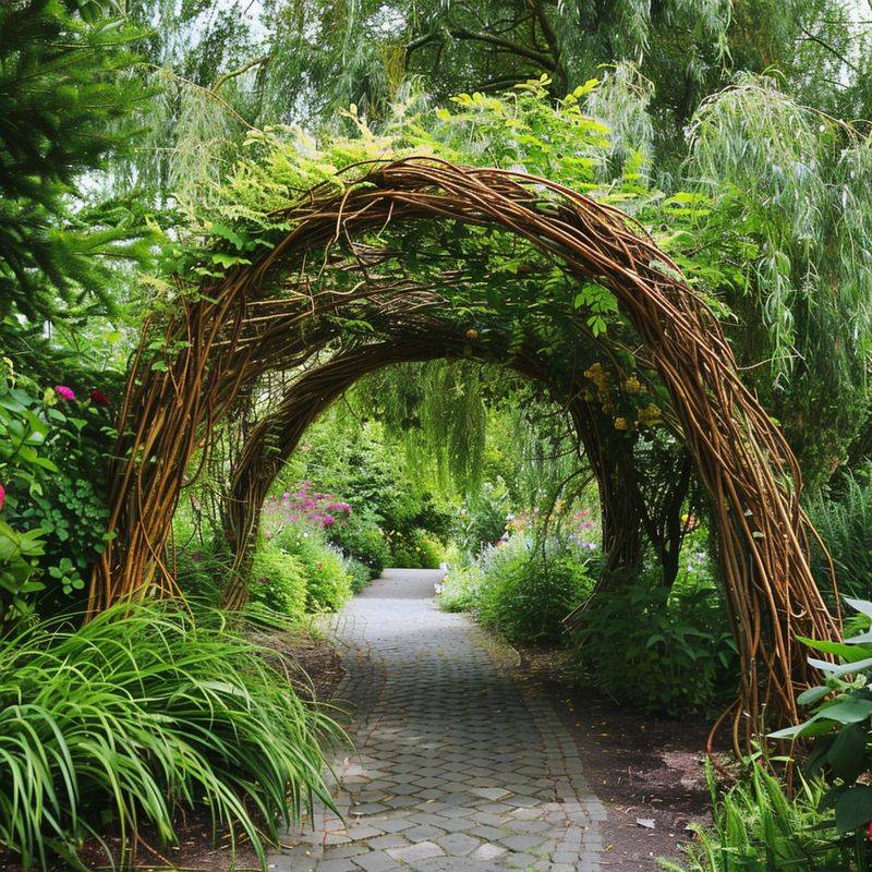 Recycled Material Arch