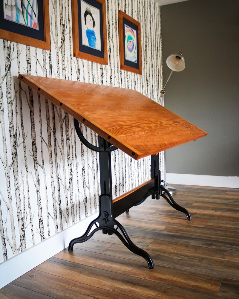 Retro Drafting Table