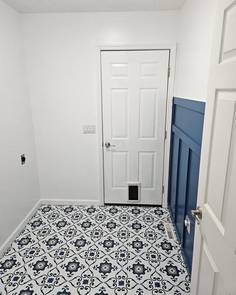 Retro Patterned Floor Tiles