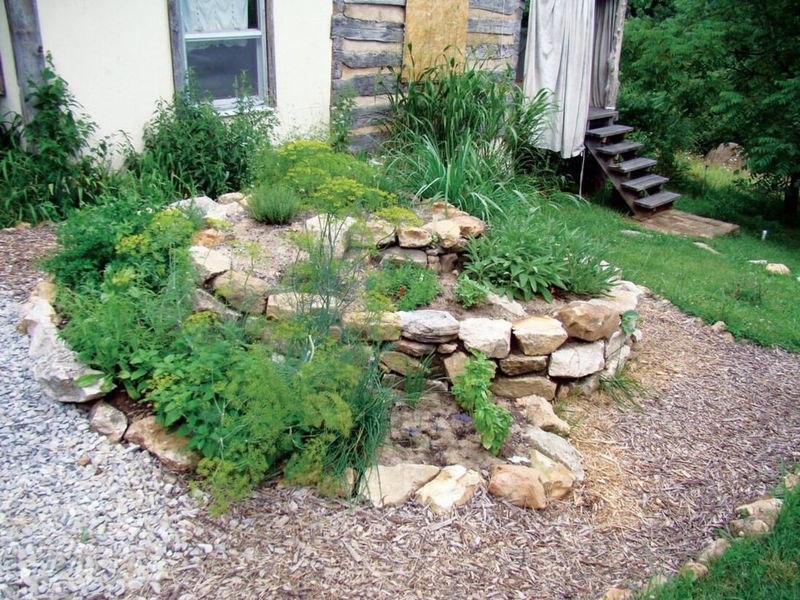 Rock Spiral Garden