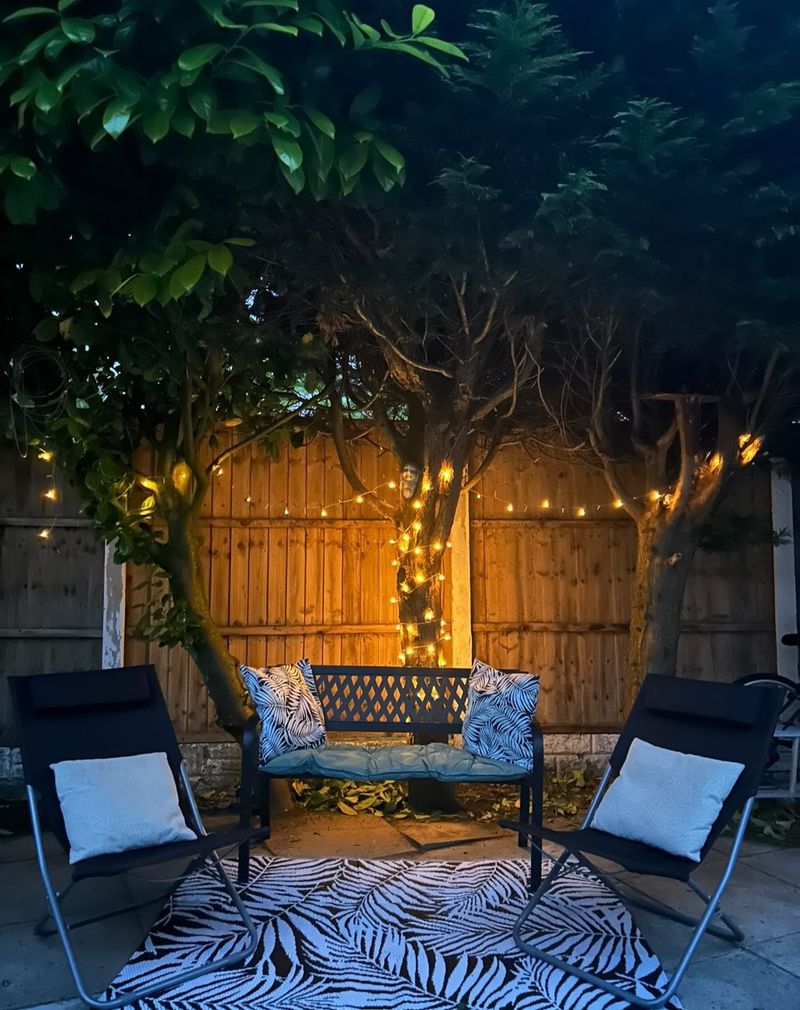 Romantic Patio Evening