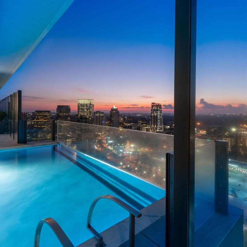 Rooftop Pool with City View