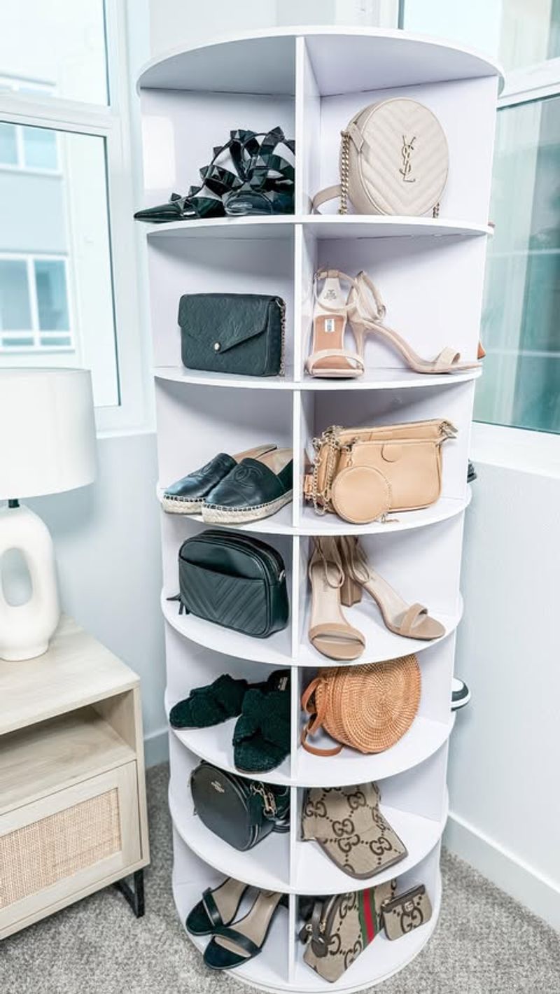 Rotating Closet Carousel