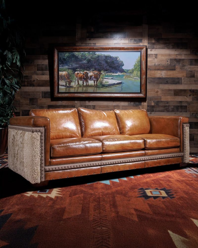 Rustic Brown Leather