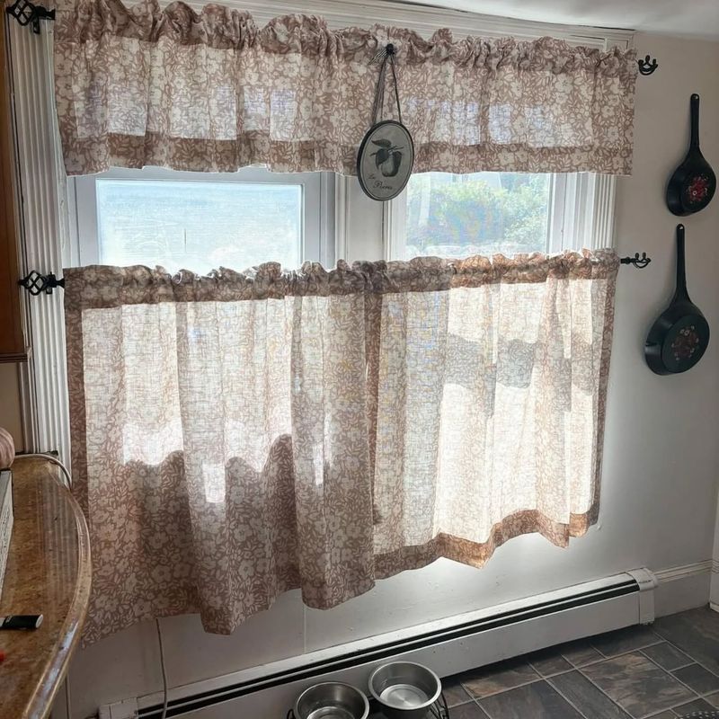 Rustic Burlap Curtains