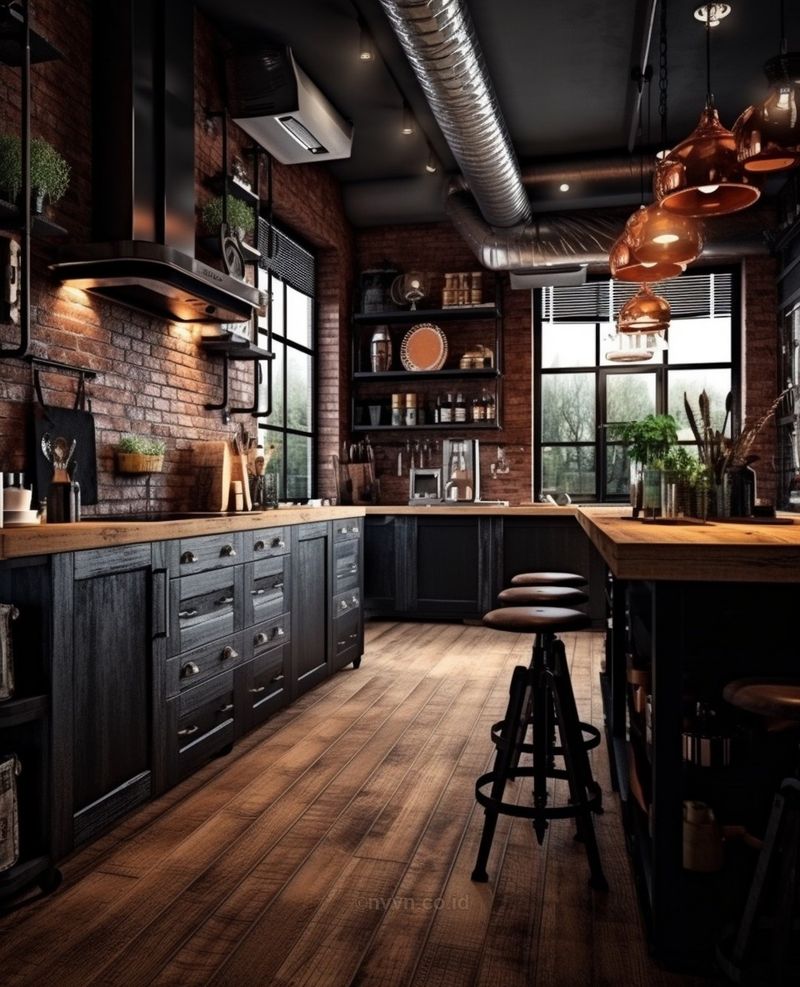 Rustic Industrial Fusion