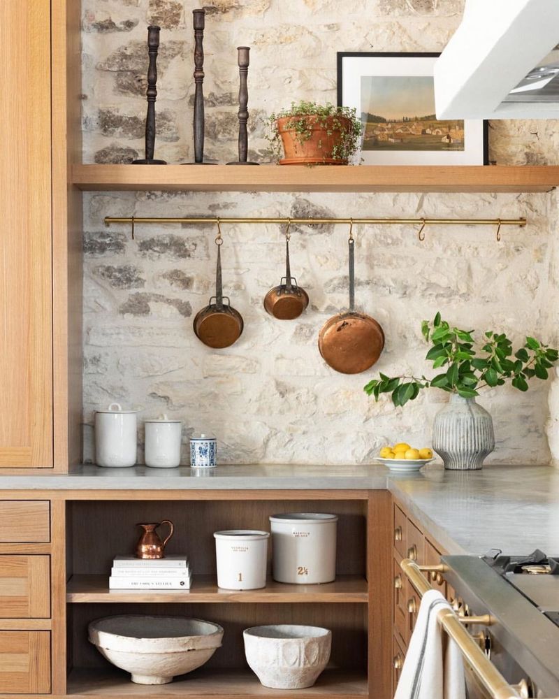 Rustic Pot Racks