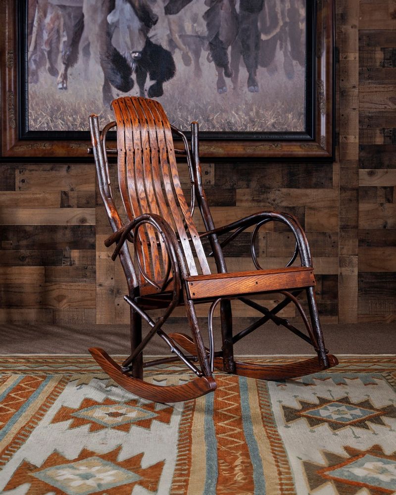 Rustic Rocking Chair