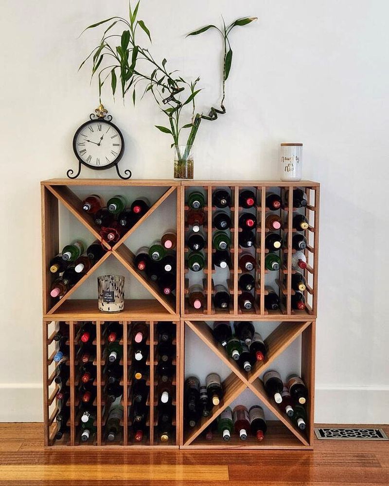 Rustic Wine Rack