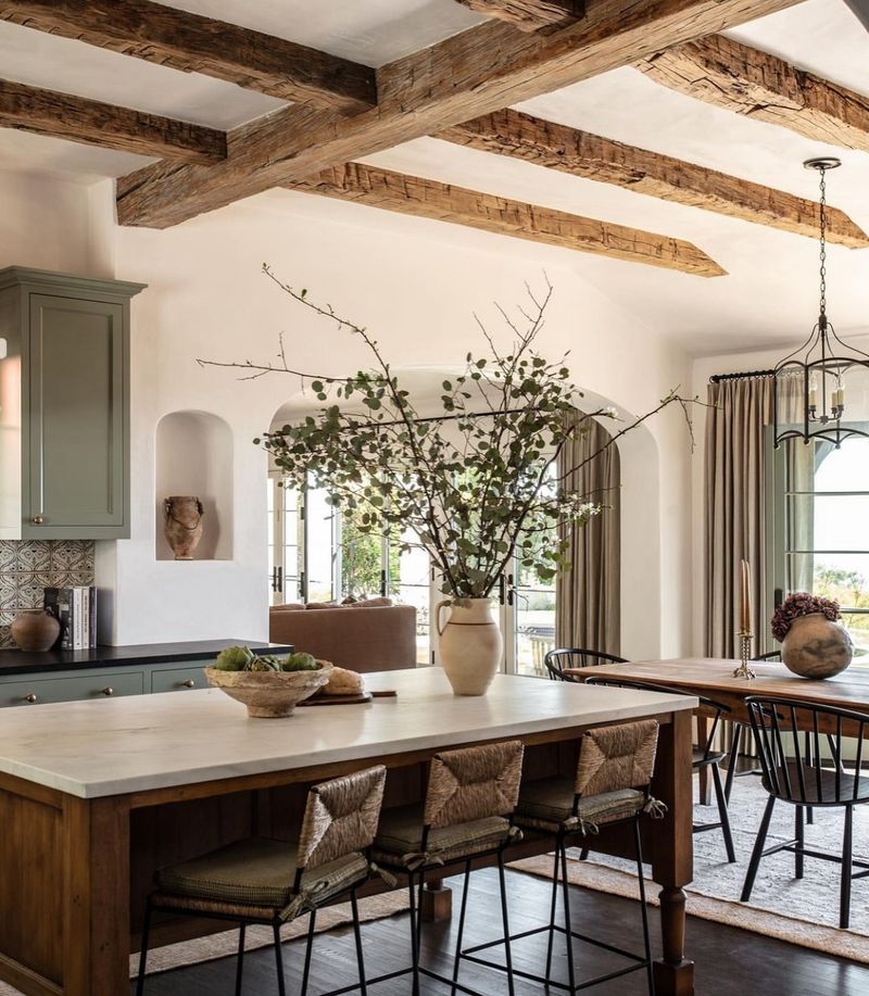 Rustic Wooden Beams