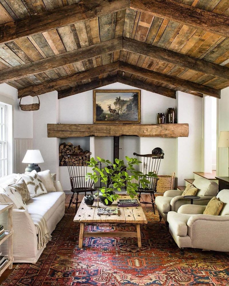 Rustic Wooden Beams