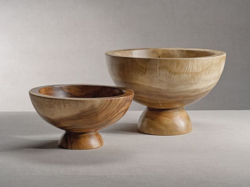 Rustic Wooden Bowls