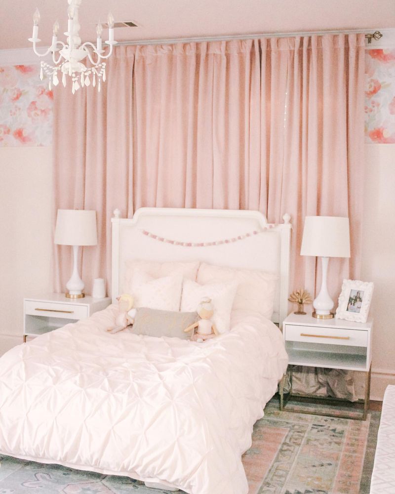 Sophisticated Pink Curtains