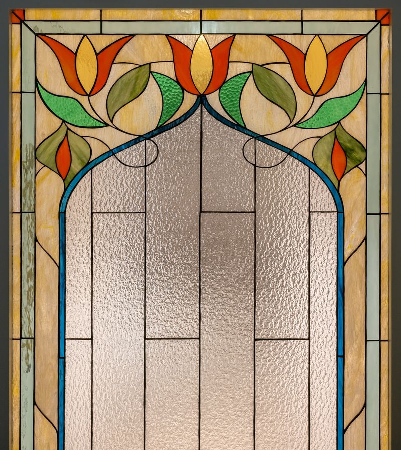 Stained Glass Door