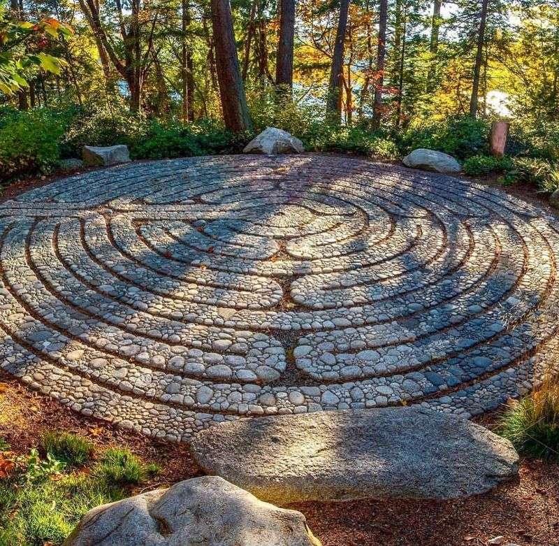 Stone Circle Meditation Area