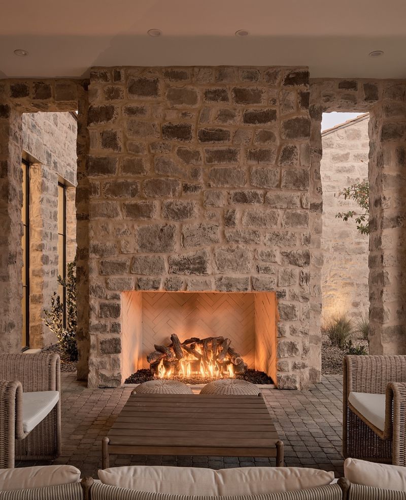 Stone Fireplaces