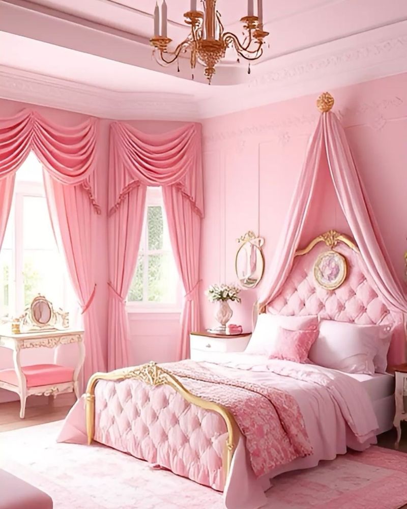 Stylish Pink Bedding