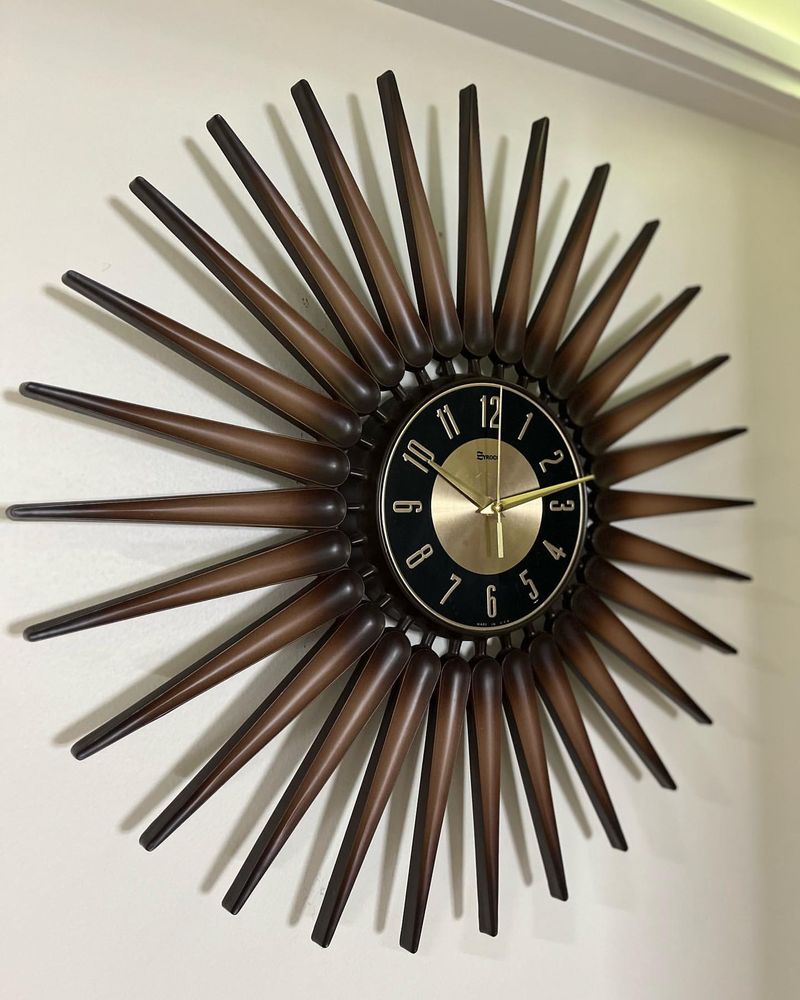 Sunburst Clock