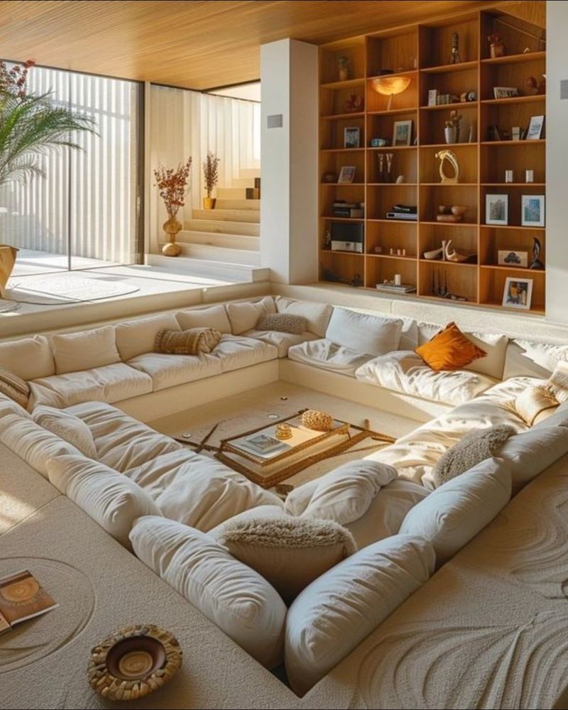 Sunken Living Rooms