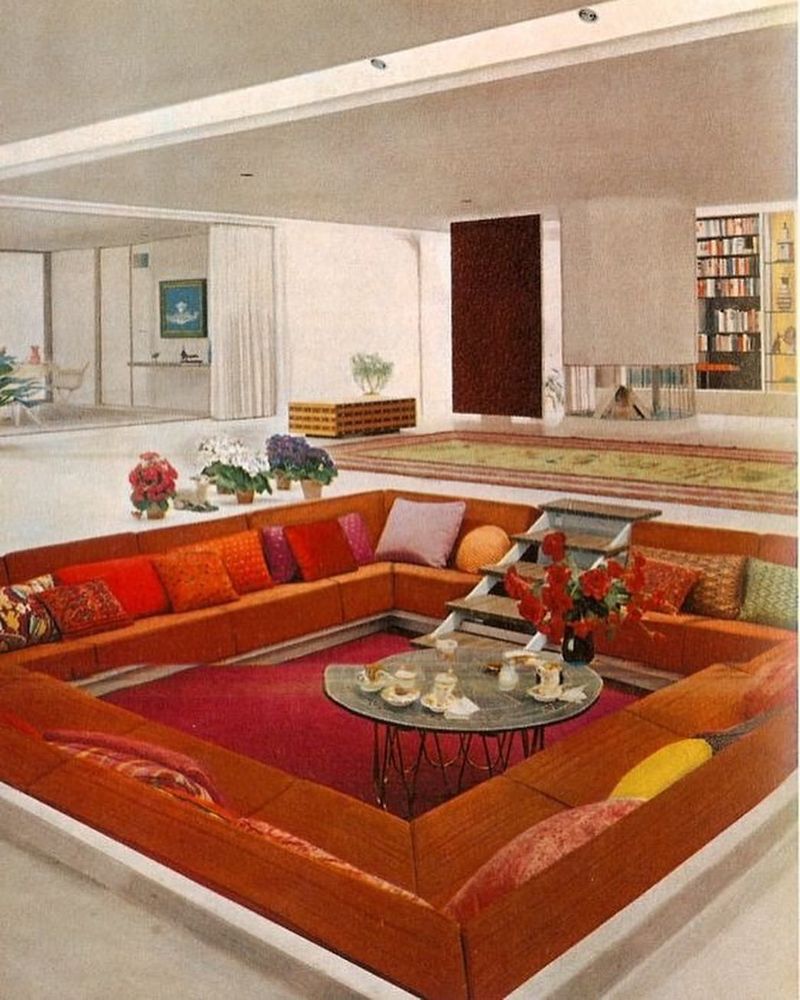 Sunken Living Rooms