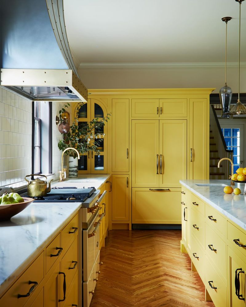 Sunny Yellow Kitchen