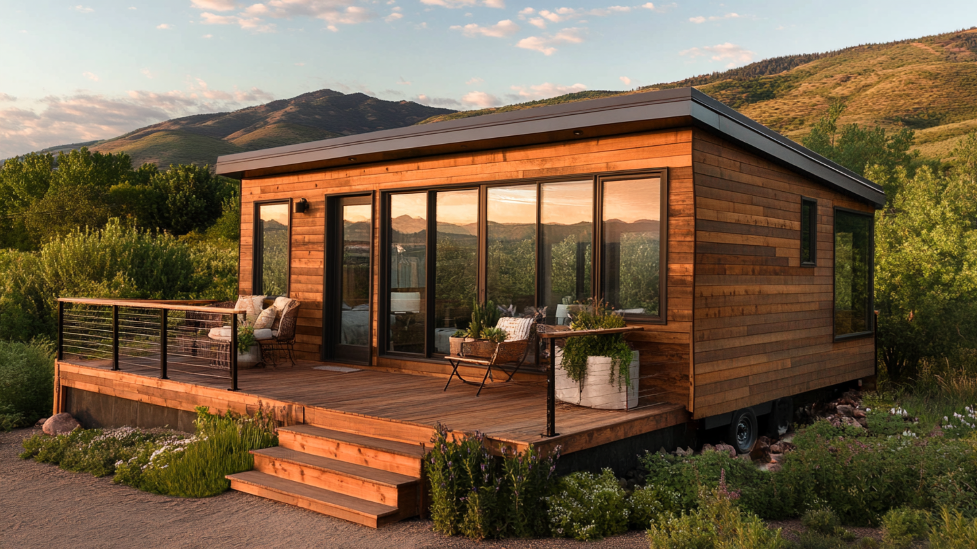 tiny but spacious home in the mountains