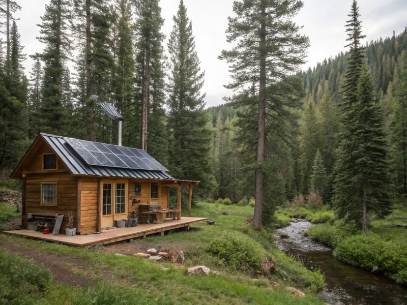 Tiny Off-Grid Retreat