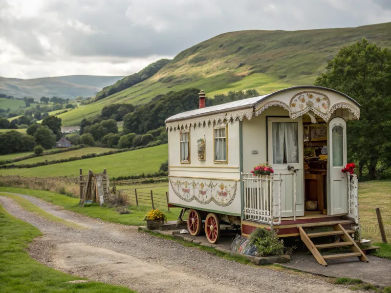 Tiny Victorian Caravan