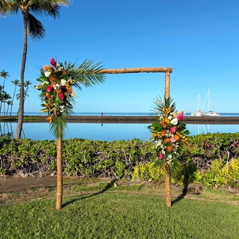 Tropical Paradise Arch