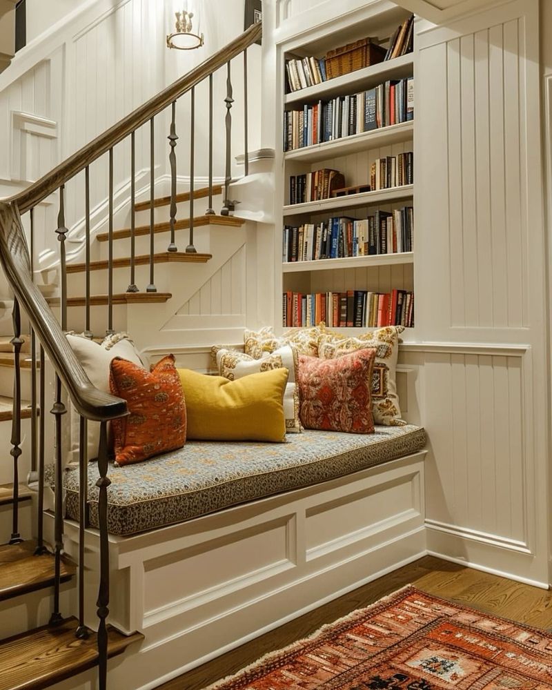 Under-Stairs Reading Nook