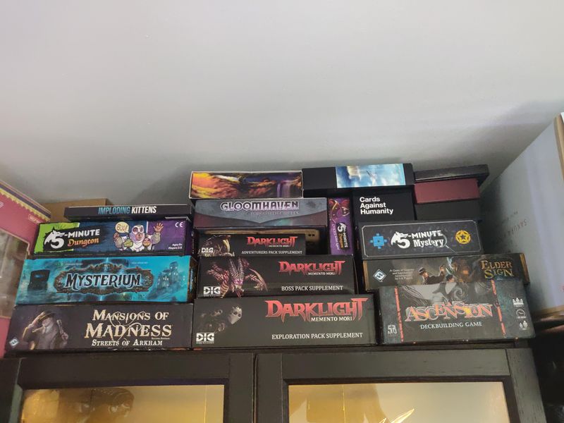 Unused Board Games