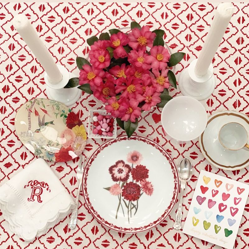 Valentine's Tablecloth