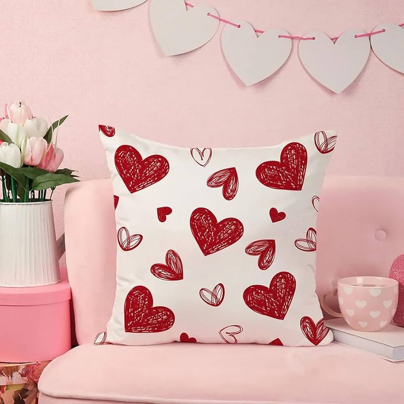 Valentine's Day Pillow Covers