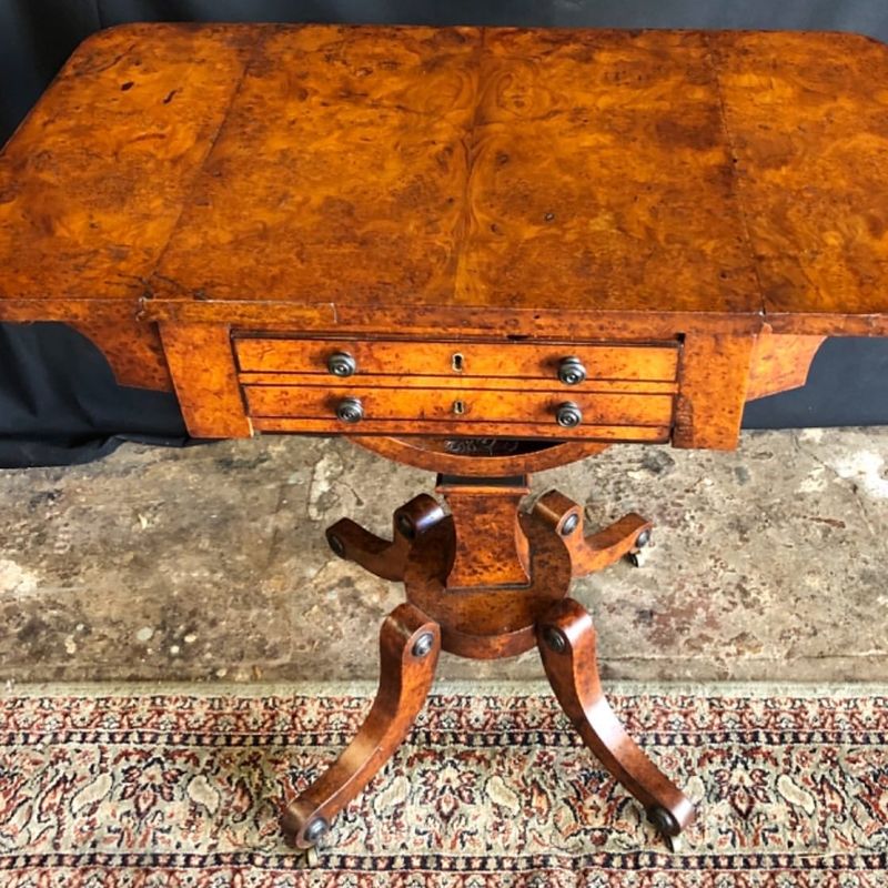 Victorian Sewing Table