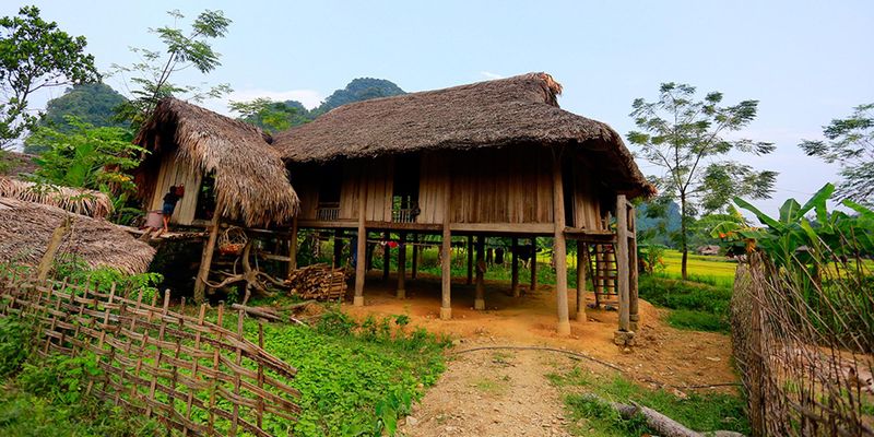 Vietnamese Village Hut, Vietnam