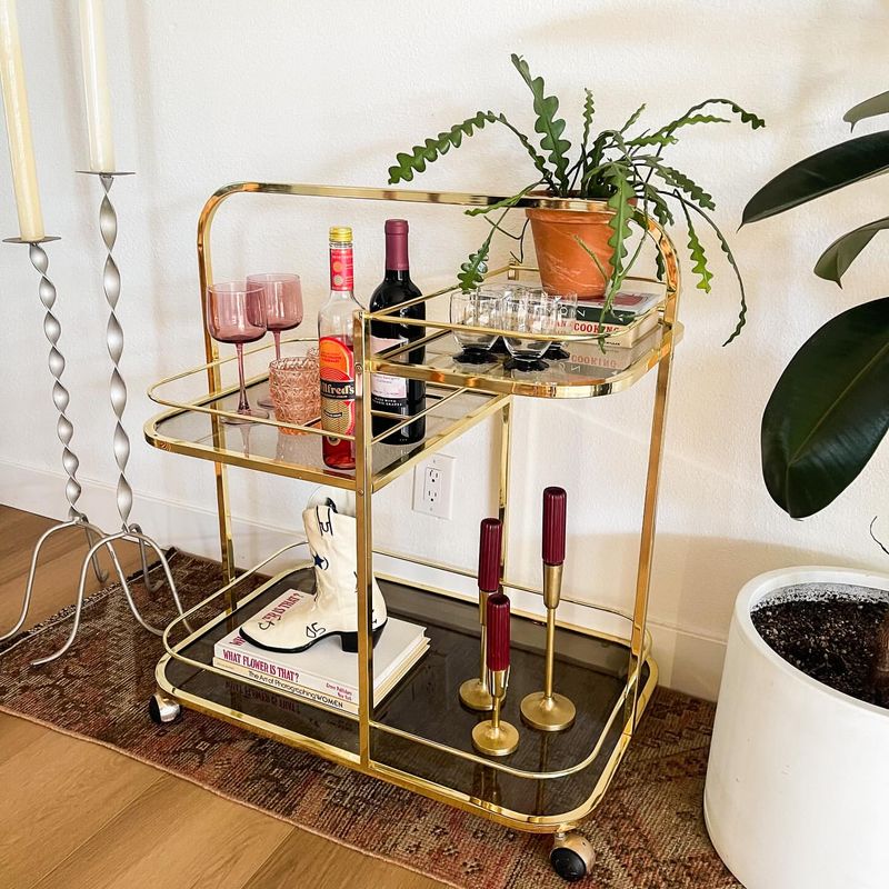 Vintage Bar Cart