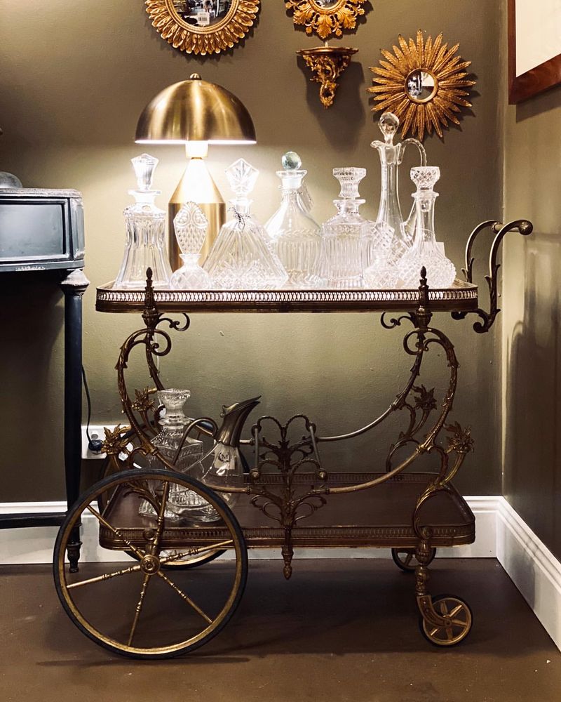 Vintage Bar Cart