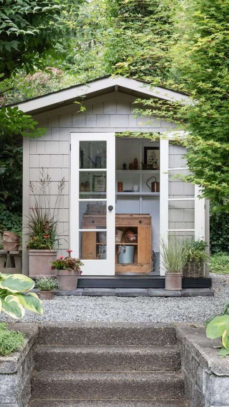 Vintage Garden Shed