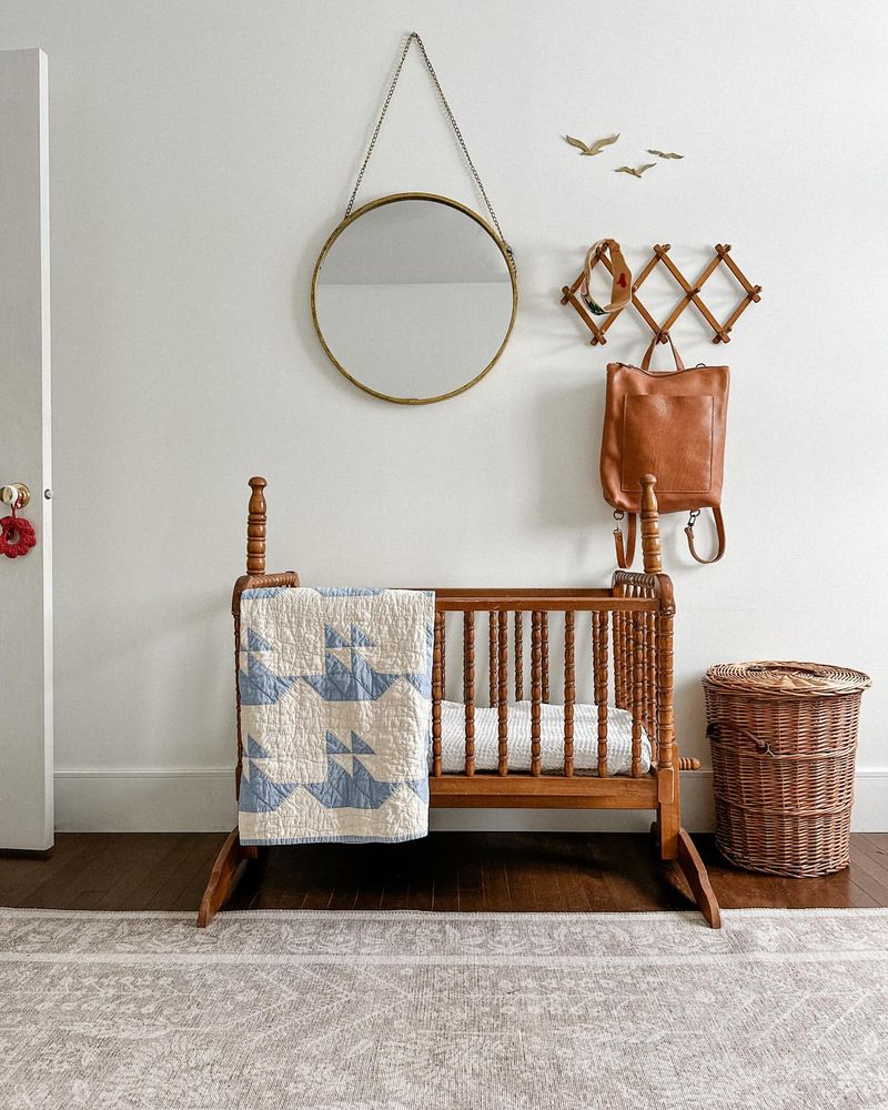 Vintage-Inspired Cradle