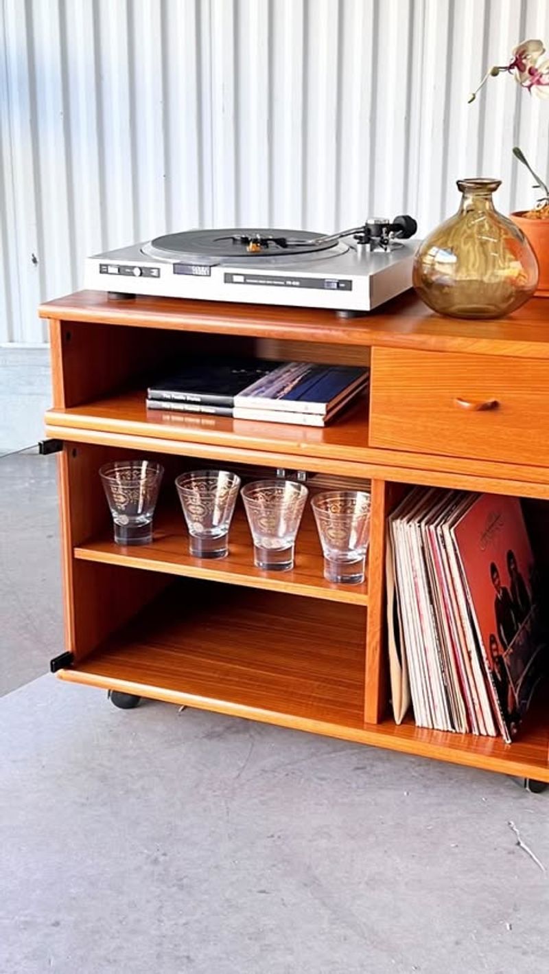 Vintage Record Display